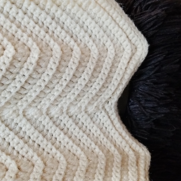 Handmade Victorian Cape Poncho With Hand openings Beautiful  One Size - Picture 13 of 16